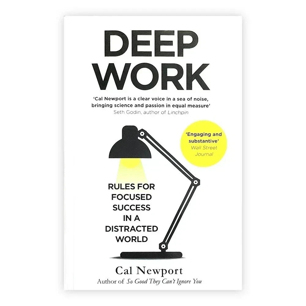 Deep Work English Book By Cal Newport Rules for Focused Success In A Distracted*