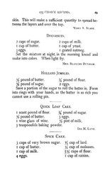1887 175 Choice Recipes Vintage Cook Book 83 Pages