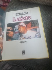 Basketball’s Great Dynasties The Lakers Book Jack Clary 1992 77 Pages Pre-owned