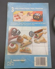 Pasta, Pies, and Pastries Cutters with Recipe Book 1 Tart Master 1 Unbranded