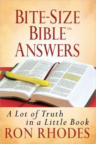 Bite-Size Bible Answers: A Lot of Truth in a – 0736937307, paperback, Ron Rhodes