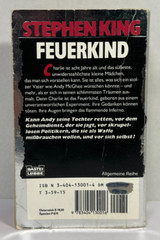 FEUERKIND (FIRESTARTER) by Stephen King – Bastei Lubbe German PB ED, 2003