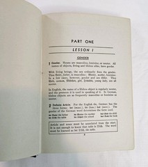 Concise German Grammar With Supplemenary Exercises BJ Voss 1944 Textbook HC