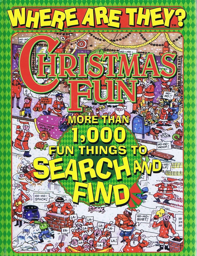 Where Are They? Christmas Fun – More Than 1000 Fun things to Search and Find