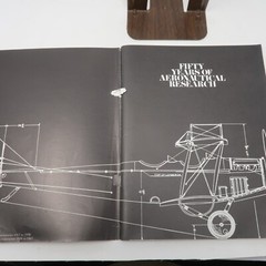 FIFTY YERAS OF AERONAUTICAL RESEARCH (1968) NASA Booklet EP-45 71 Pages Vintage