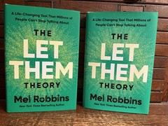 Lot of 2: The LET THEM THEORY by Mel Robbins First Edition Hardcover Books