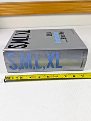 S, M, L, XL by O.M.A, Rem Koolhaas, & Bruce Mau Hardcover Book Monacelli Press