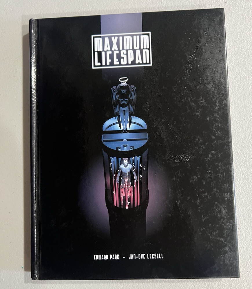MAXIMUM LIFESPAN: THE GRAPHIC NOVEL By Edward Park & Jove Leksell – Hardcover VG