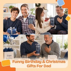 Durable Insulated Tumbler for Cool Dads – 20 oz Gifts for Birthdays and More