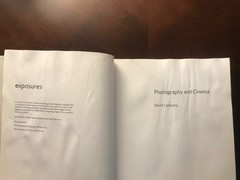 DAVID CAMPANY / Photography and Cinema – Paperback (Exposures)