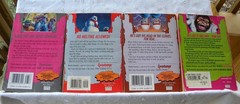 Goosebumps R.L. Stine Lot of 8 PB books Calling All Creeps! Go Eat Worms!