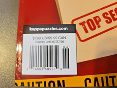 Lot of 2 Word-Search Large Print Puzzle Books-Kappa True Crime & Search & Circle