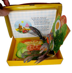 SAM’S SNACK by David Pelham Pop-Up Book~1994 Interactive Children’s Book