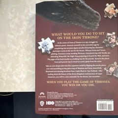 Thunder Bay Press Game of Thrones Jigsaw Puzzle Book 96-Piece + Bonus Map