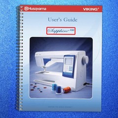 HUSQVARNA Viking Sapphire 930 User Instruction Manual – TOUGH LOOP BINDING