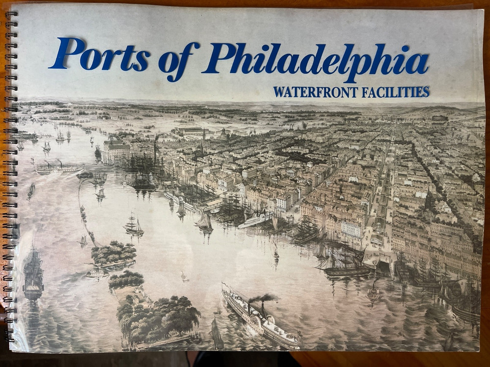 Ports of Philadelphia–Waterfront Facilities–Aerial Photographs 11.5 x 16” book