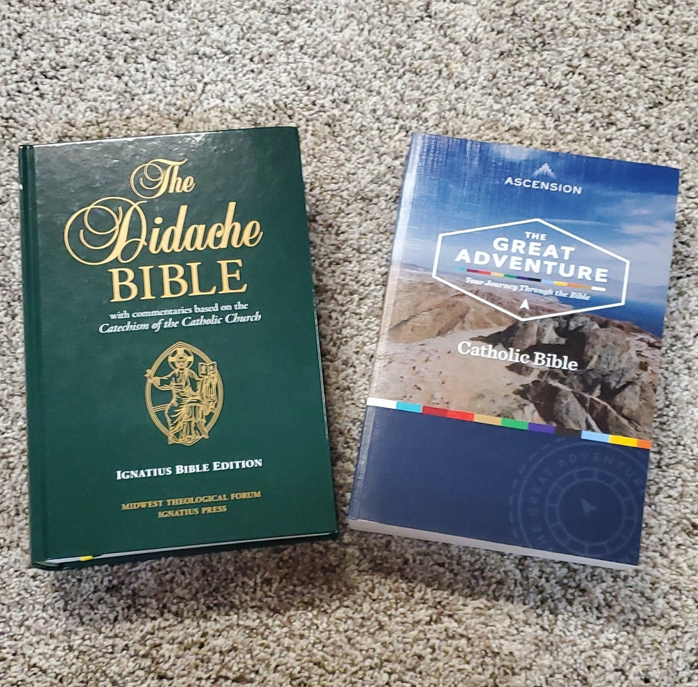 Didache Bible + Great Adventure Ascension Press Bible