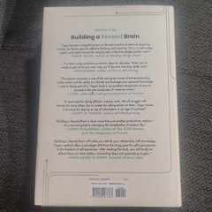 Building a Second Brain by Tiago Forte 2022 Hardcover, Atria Books, English
