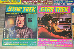 Star Trek Giant Poster Book Lot of 14 Volumes Issues – NICE!