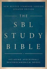 The Sbl Study Bible by Society of Biblical Literature: New