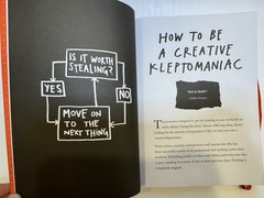 Steel Like An Artist Journal: A Notebook For Creative Kleptomaniacs By A.Kleon ￼