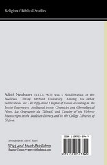 Adolf Neubauer The Book of Tobit (Paperback) Ancient Texts and Translations