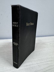 Holy Bible Red Letter Concordance Edition 1970 National Bible Press
