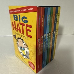Big Nate Book Set of 8 by Lincoln Peirce PB Classroom Summer Reading