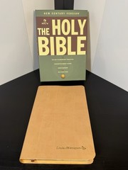 NCV Holy Bible Camel Bonded Leather Gold Gilt Edge Box ISBN 0-7180-0368-3 5295CL