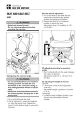 TAKEUCHI TB285 TB290 Hydraulic Excavator Operators Manual, LOOP FIXED – COVERING