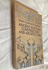 Somers Clarke R. Engelbach Ancient Egyptian Construction Paperback Dover Archit…