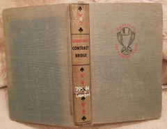 HC BOOK: 1953 CRAWFORD’S CONTRACT BRIDGE Vintage Card Playing Hardcover