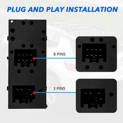 Driver Side Master Power Window Switch for Ford F150 2004-2008, Ford Expedition