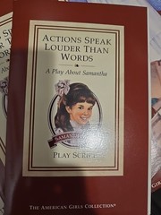 Samantha’s Theater American Girls Pastimes Director Guide Scripts Poster Y0023