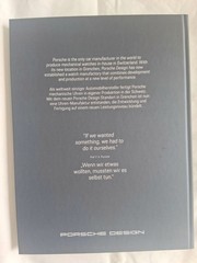 Porsche Design A New Time (Hardcover)