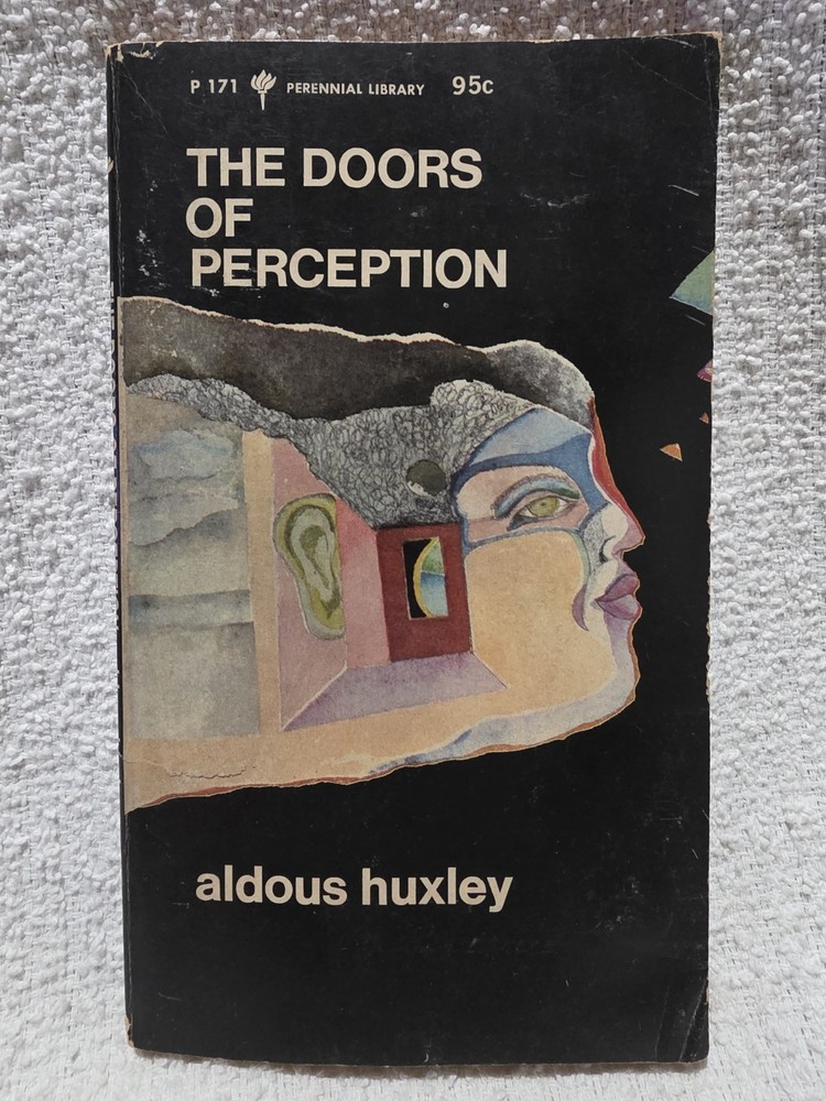 Doors of Perception 1st Perennial Library Edition 1970 by Aldous Huxley PB A