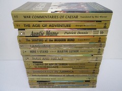 Mentor New American Library Vintage Paperback Book Lot 1960s Classics Decor PPBK