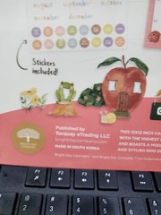 My Baby’s FIRST YEAR non dated Keepsake calendar w/ stickers New sealed