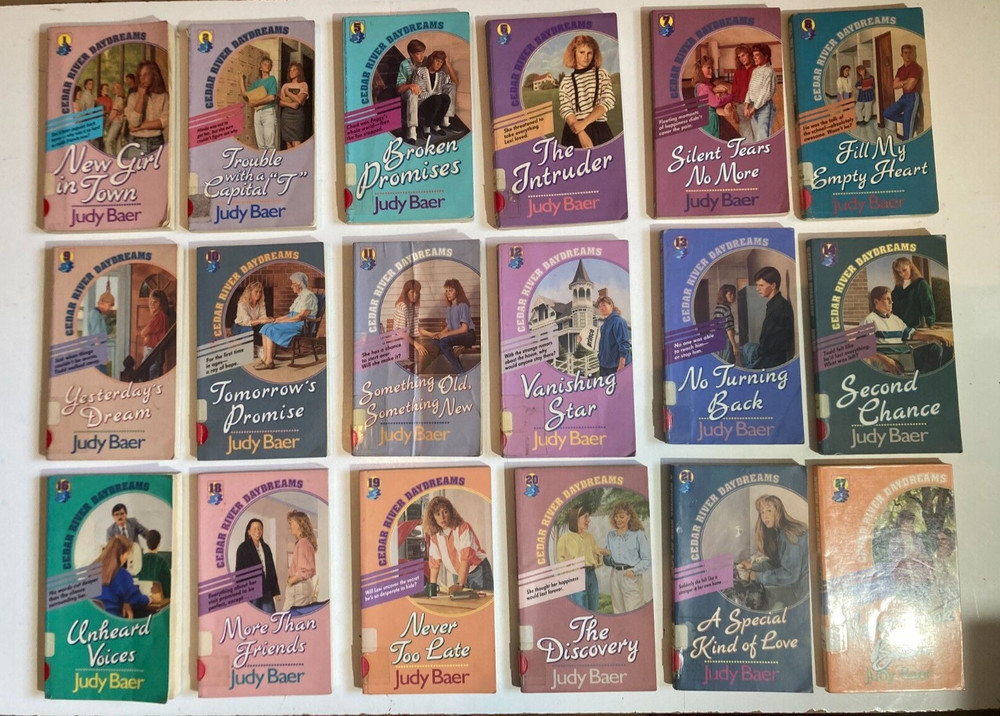 Lot CEDAR RIVER DAYDREAMS New Girl JUDY BAER Intruder SECOND CHANCE Lot of 19