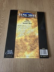 Seed of the New Flesh (Feng Shui 1E) 1999 AG4001 Atlas Games RPG Book