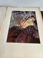 Vintage 1952 Degas 16 Full Color Prints Harry N Abrams Art Portfolio Folio