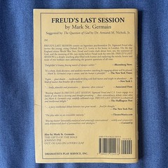 FREUD’S LAST SESSION – ACTING EDITION By Mark St. Germain *SIGNED + AUTOGRAPHED*