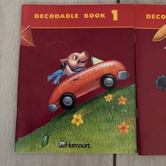 Harcourt Decodable Books Set 1 2 3 Early Reader Phonics Softcover Lot Learning