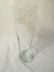 Strongbow Hard Apple Cider Fluted 16 oz Glass