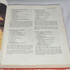 Vintage 1970’s Betty Crocker’s Cookbook New & Revised Edition Red Hardcover*READ