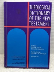 Theological Dictionary Of The New Testament Lot/5 HC Titles/READ Vols 2/4/6/8/9