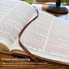 KJV Holy Bible, Giant Print Standard Size Faux Leather Red Letter Edition – Thum