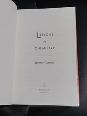 Signed Bonnie Garmus Lessons in Chemistry Hardcover 1st Print NF / VG+