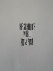 Hirschfeld’s World Signed Book Al Hirschfeld Broadway Art Rare Autograph