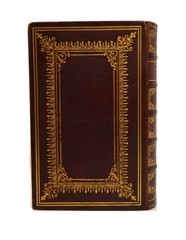 1863 WA Hill, Poetical Works of Thomas Campbell, Full Leather Fine Binding